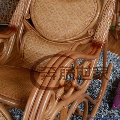 佛山乐从藤摇椅批发 户外藤制休闲家具的优选厂家